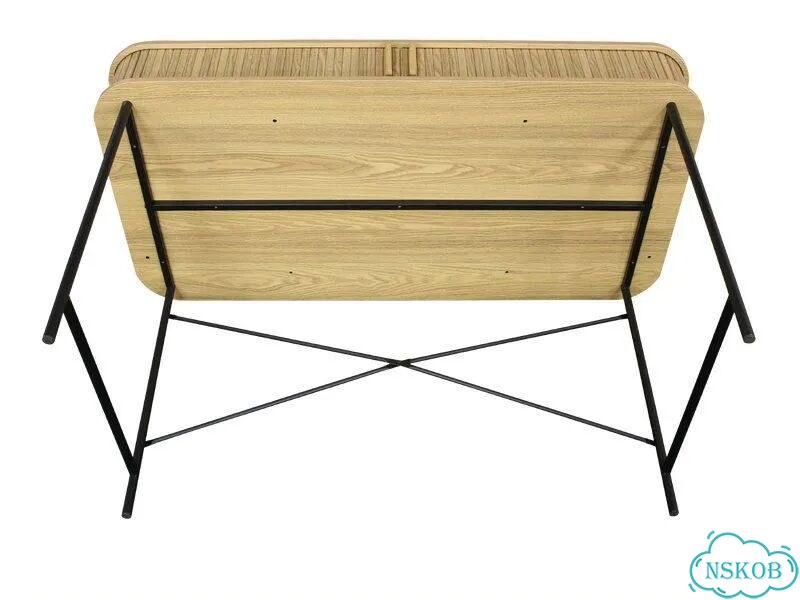 Консоль Рико 120x60 Древесный натуральный/Черный фото 10