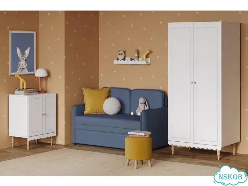 Тумба детская Виоли 62x80 Белый фото 2