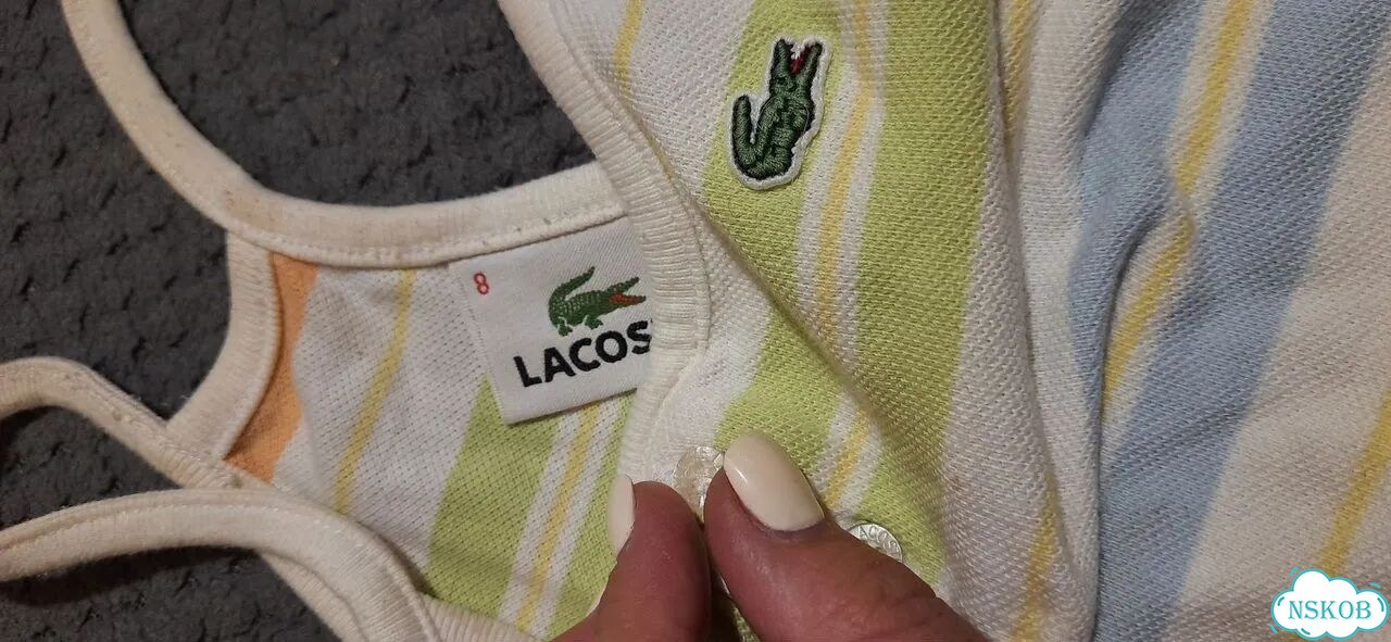Топ lacoste фото 3