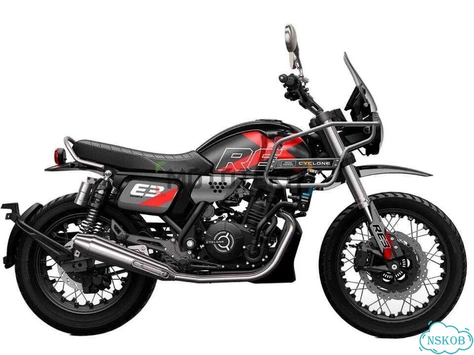 Cyclone RE3 Scrambler, 2026, 1 км фото 1