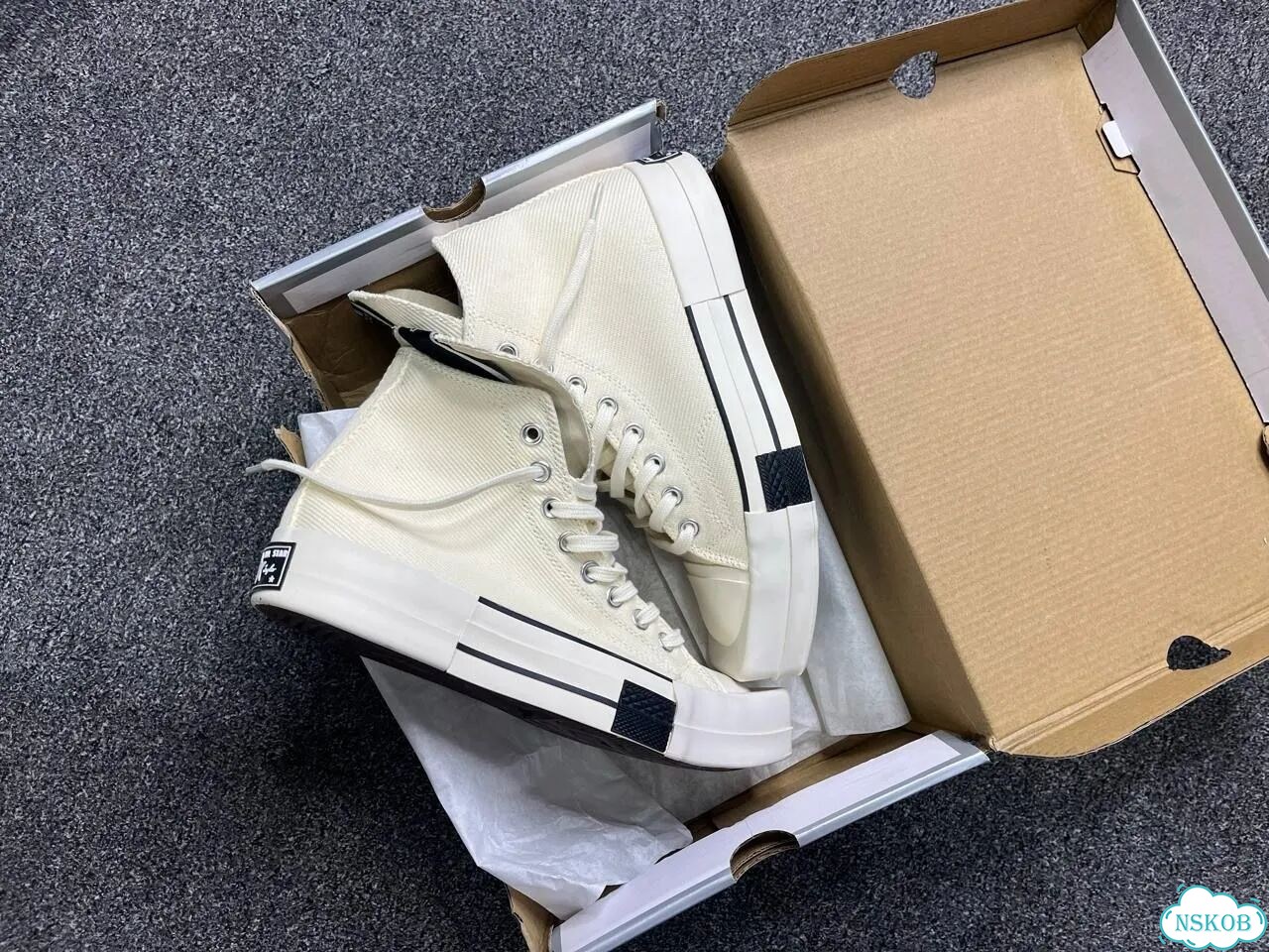 Кеды Converse Rick Owens Turbodrk фото 3