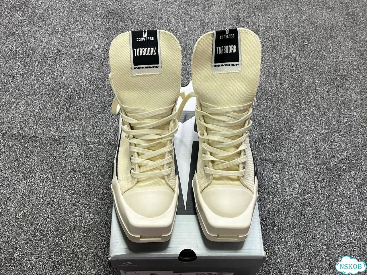 Кеды Converse Rick Owens Turbodrk фото 5
