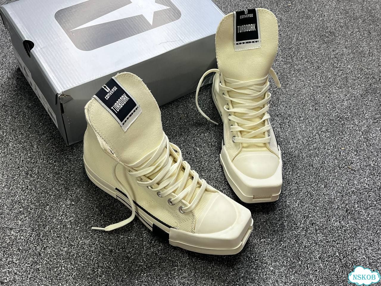 Кеды Converse Rick Owens Turbodrk фото 9