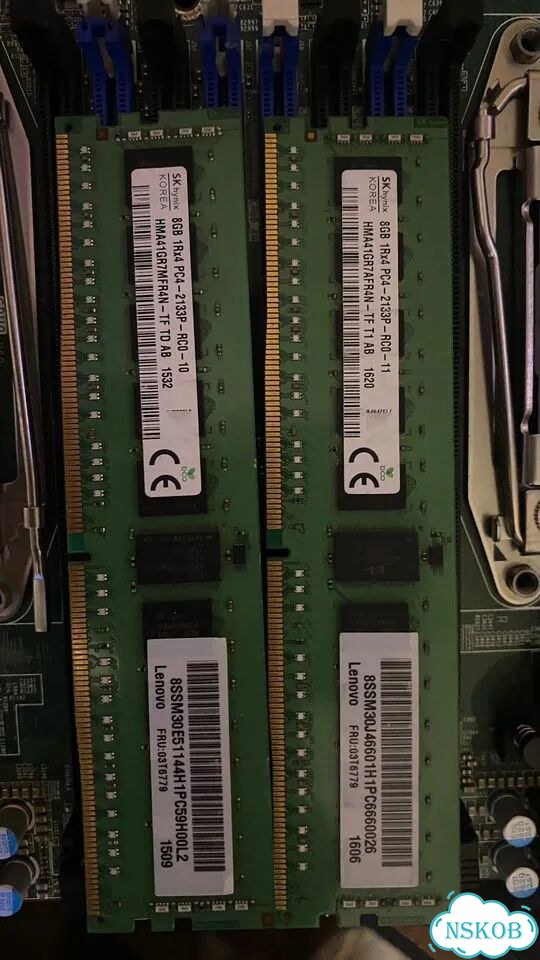 Оперативная память ddr4 reg ecc 16gb (2x8) фото 1