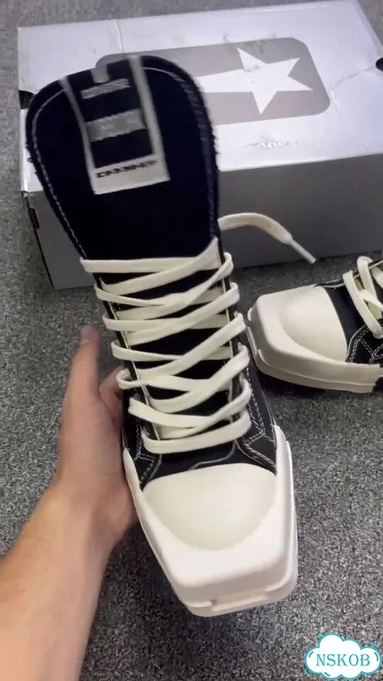 Стильные Converse Rick Owens Turbodrk фото 1