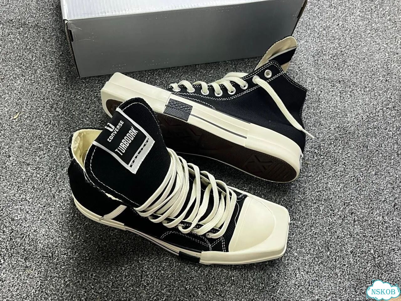 Стильные Converse Rick Owens Turbodrk фото 2