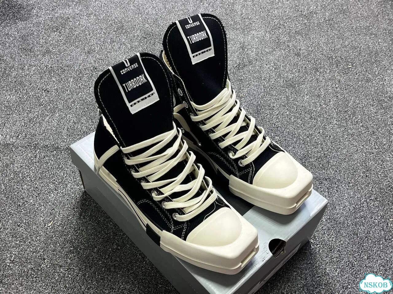 Стильные Converse Rick Owens Turbodrk фото 3