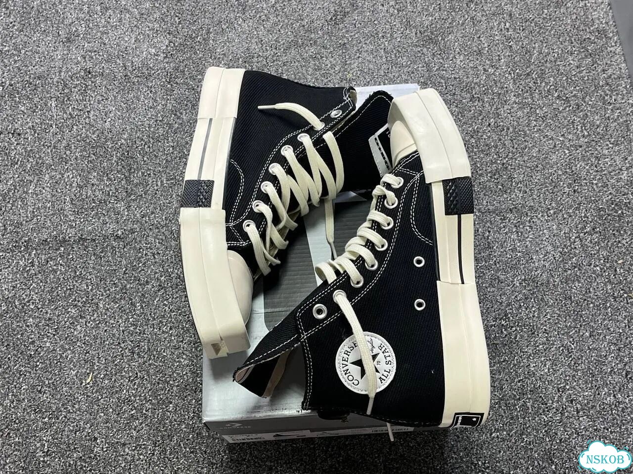 Стильные Converse Rick Owens Turbodrk фото 4