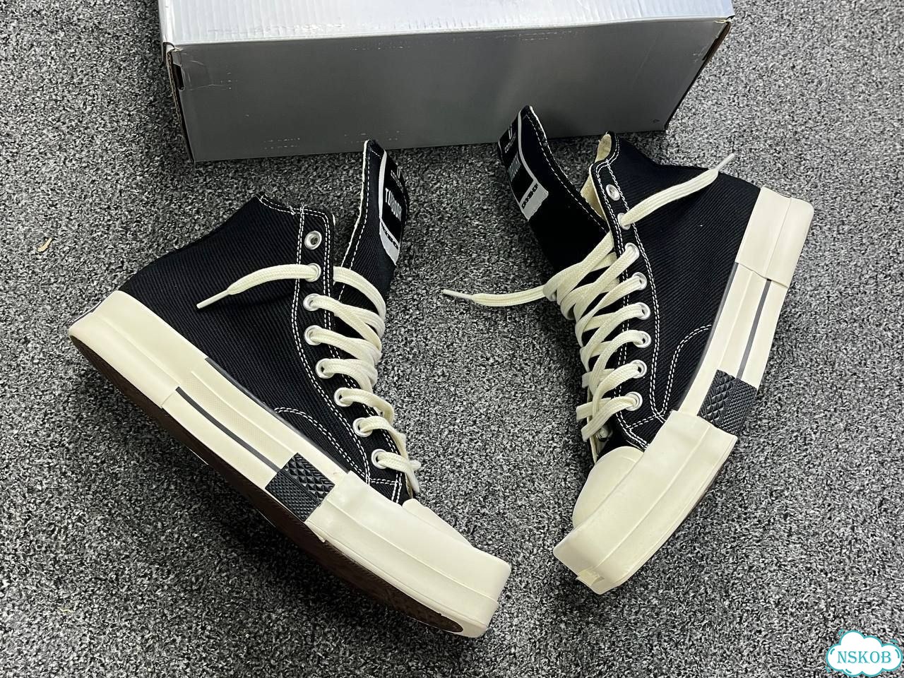 Стильные Converse Rick Owens Turbodrk фото 5