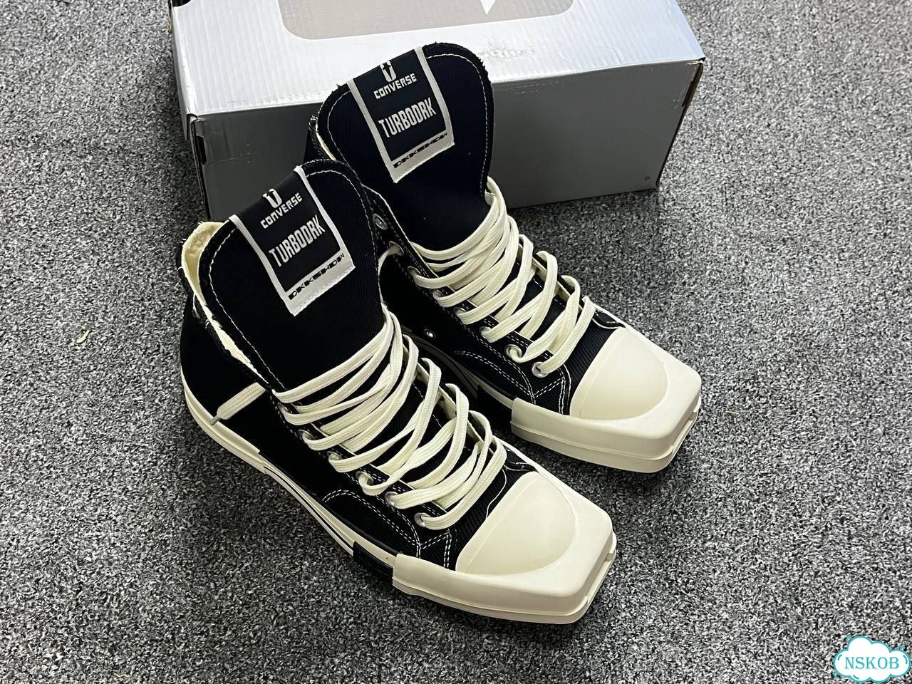 Стильные Converse Rick Owens Turbodrk фото 7