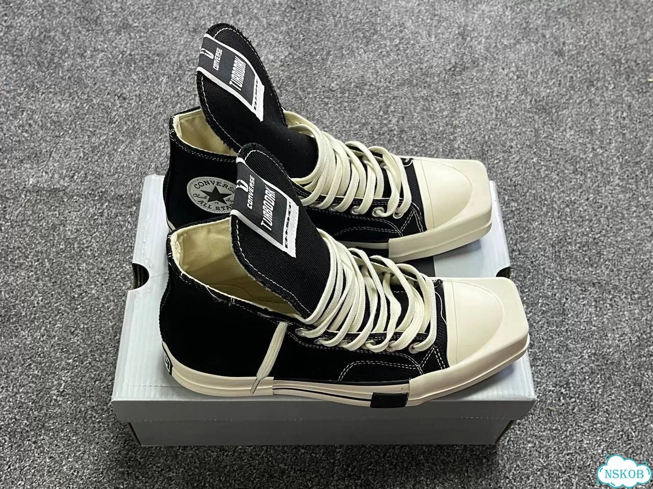 Стильные Converse Rick Owens Turbodrk фото 8
