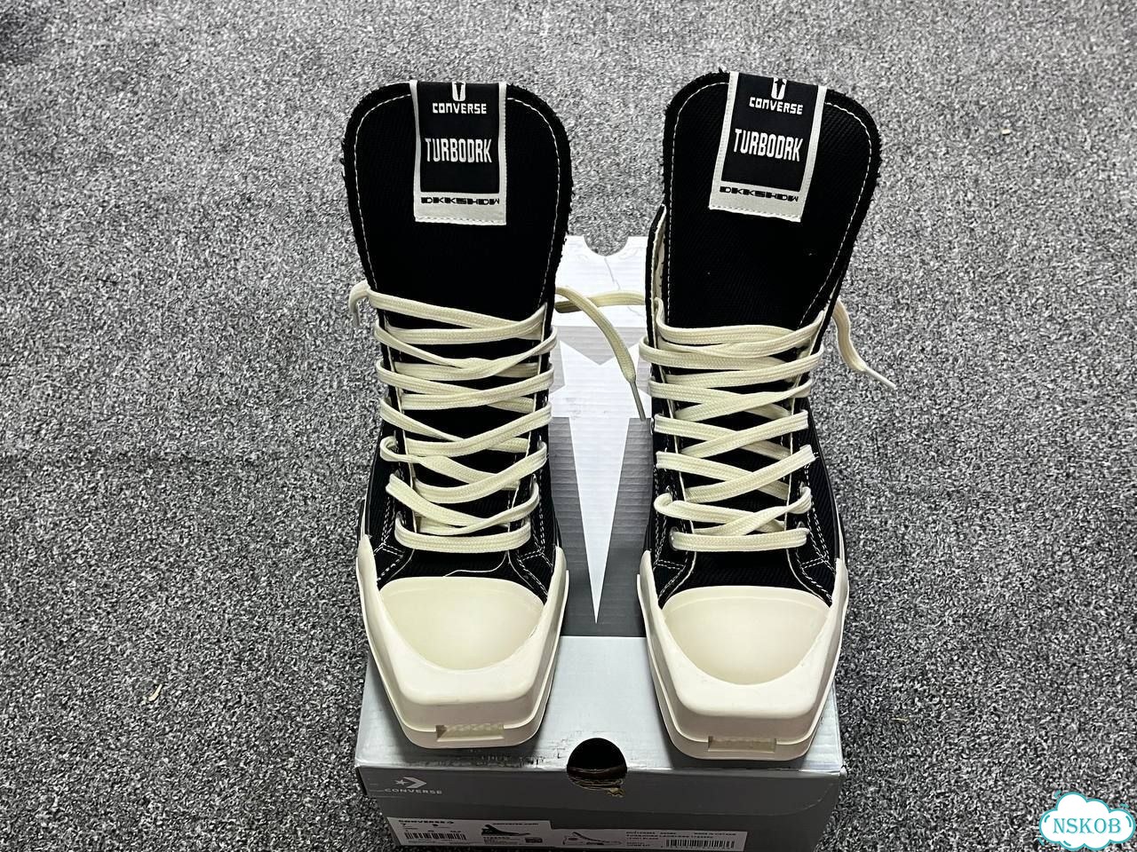 Стильные Converse Rick Owens Turbodrk фото 9