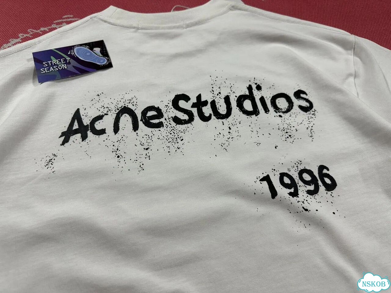 Футболка Acne Studios stockholm 1996 oversize фото 4