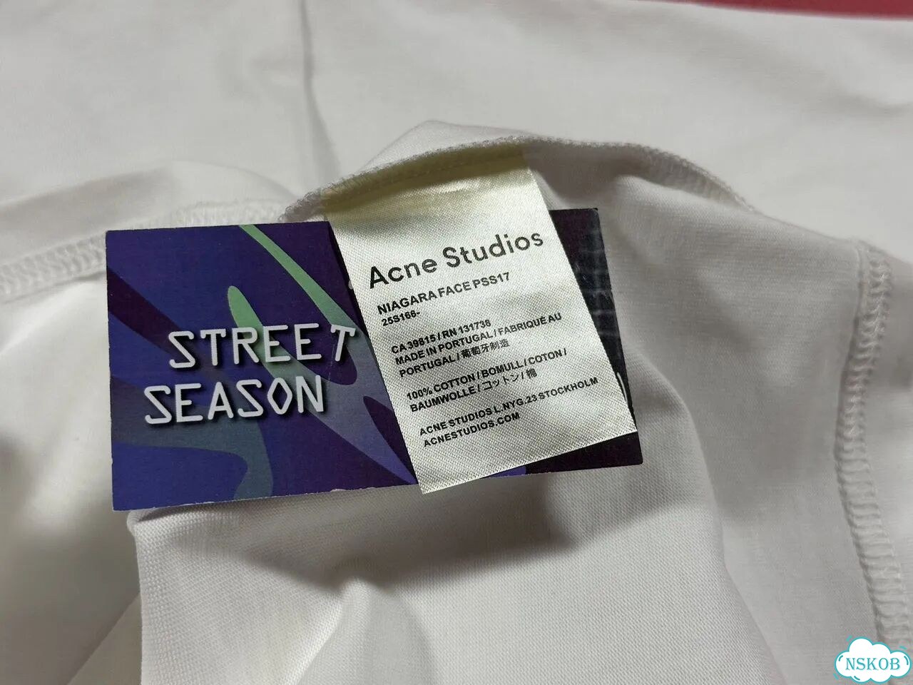 Футболка Acne Studios stockholm 1996 oversize фото 7
