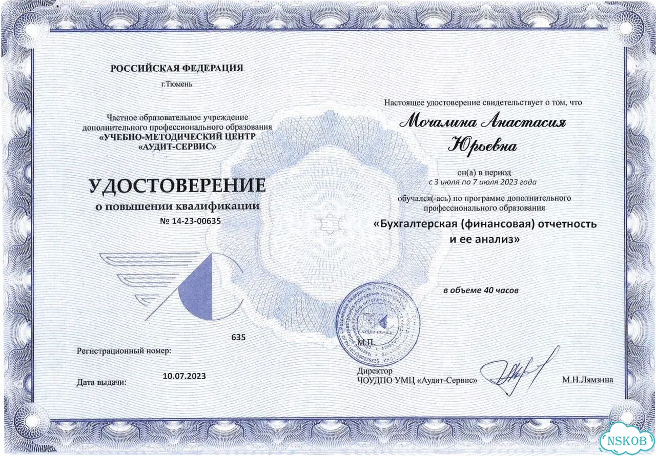 Сдача отчетности Новосибирск / Бухгалтер ИП и ООО фото 9