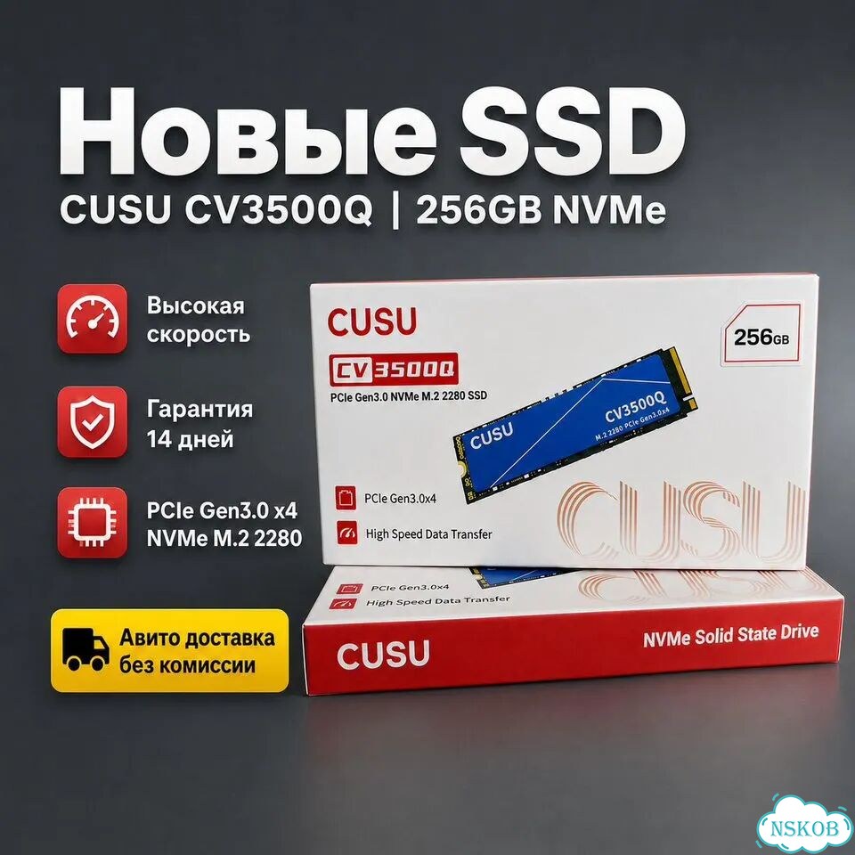 SSD Cusu CV3500Q 256GB фото 1