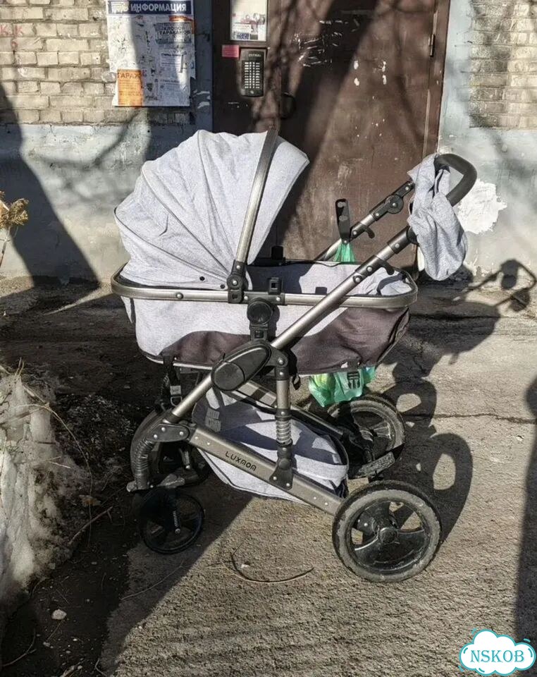 Коляска luxmom 3 в 1 фото 1