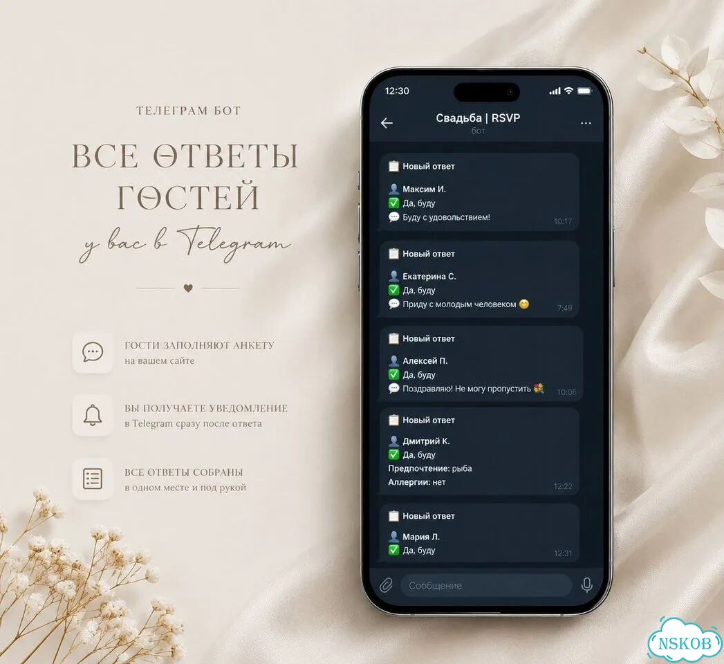 Свадебный сайт под ключ фото 8