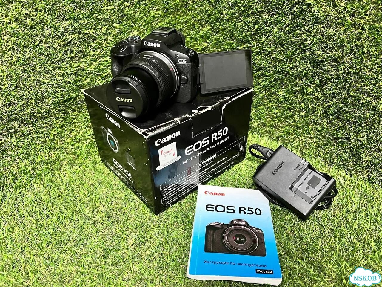 Беззеркальный фотоаппарат Canon EOS R50(вш) фото 2
