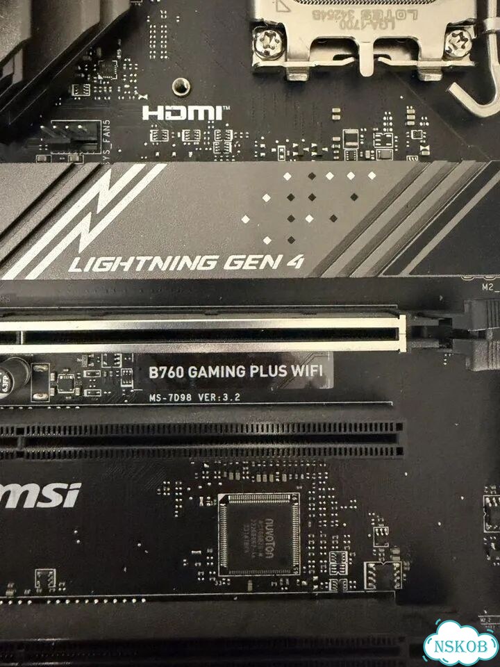 Msi b760 gaming plus wifi фото 3