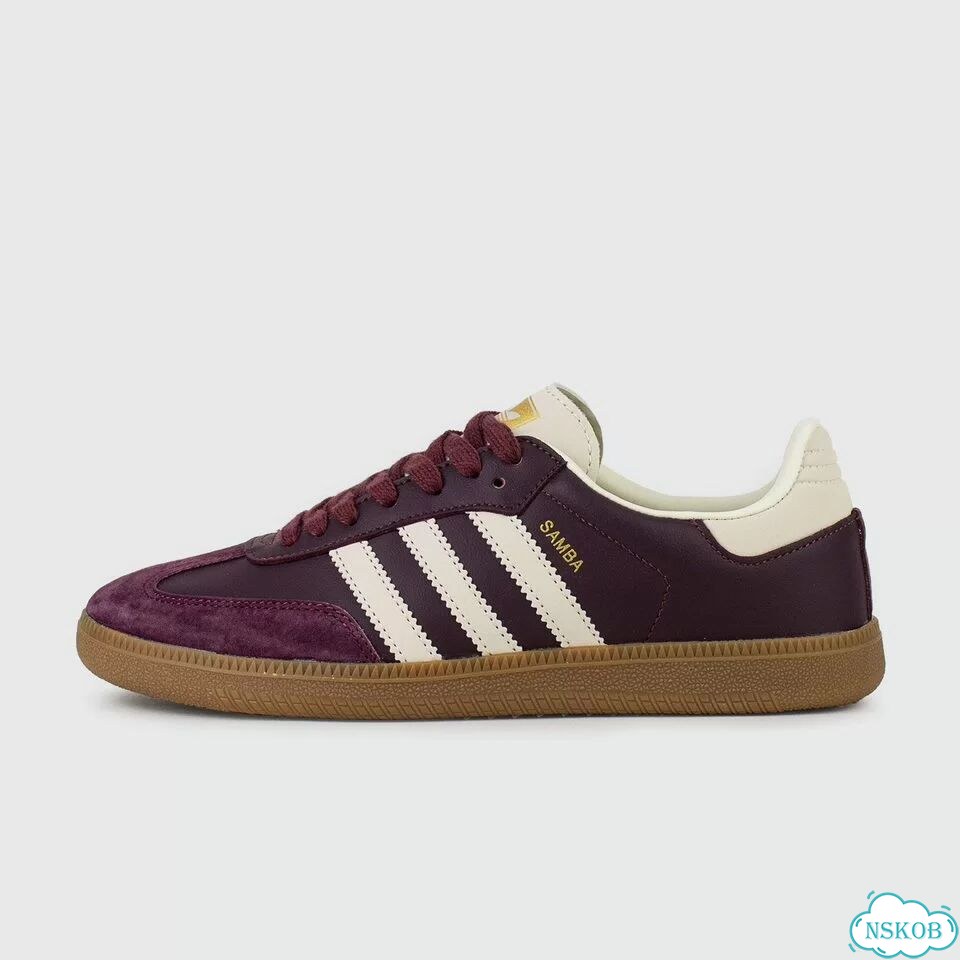 Кроссовки Adidas Samba OG Maroon фото 1