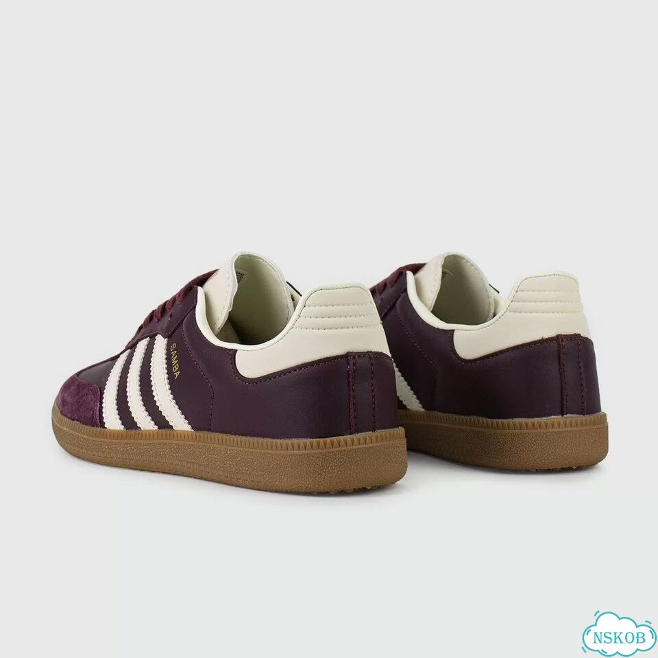 Кроссовки Adidas Samba OG Maroon фото 3