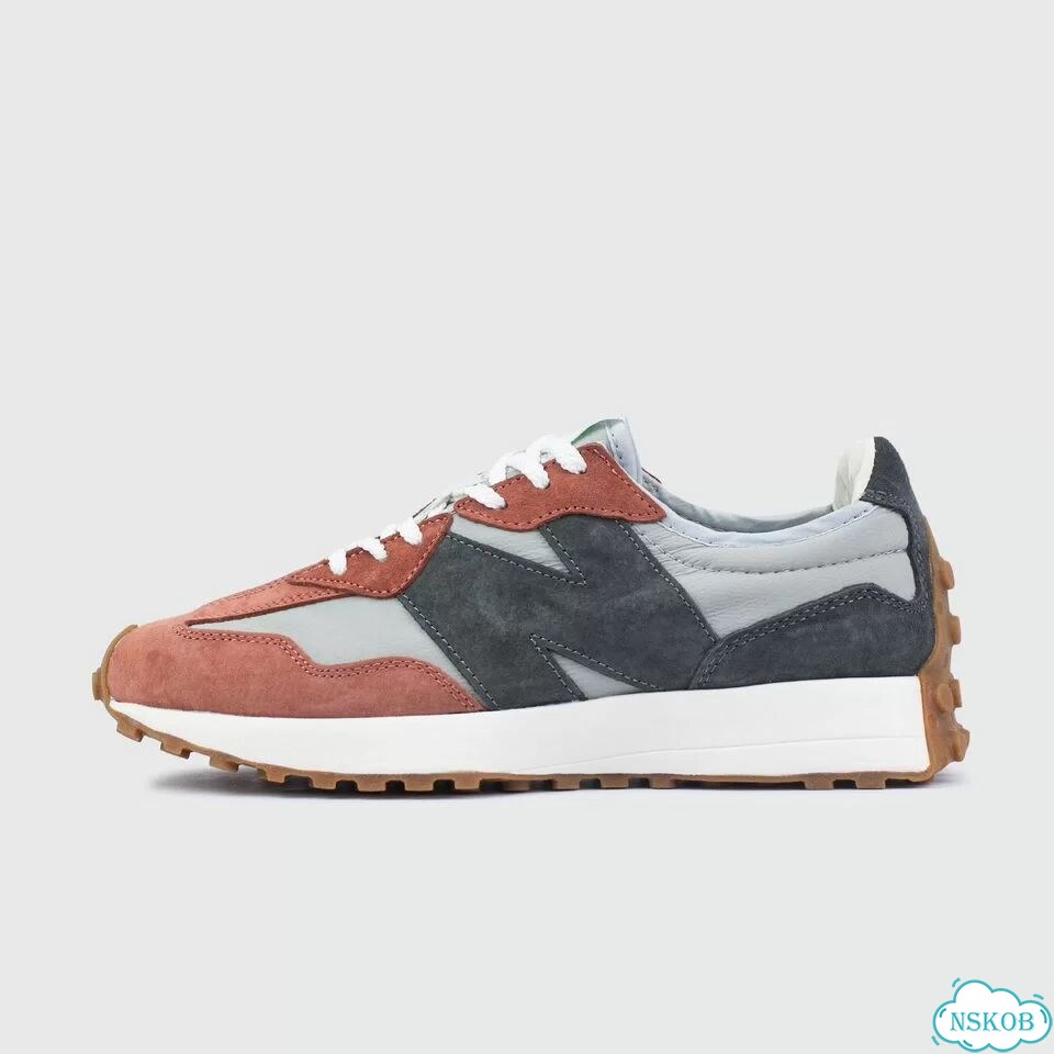Кроссовки New Balance 327 Brown / Grey фото 1