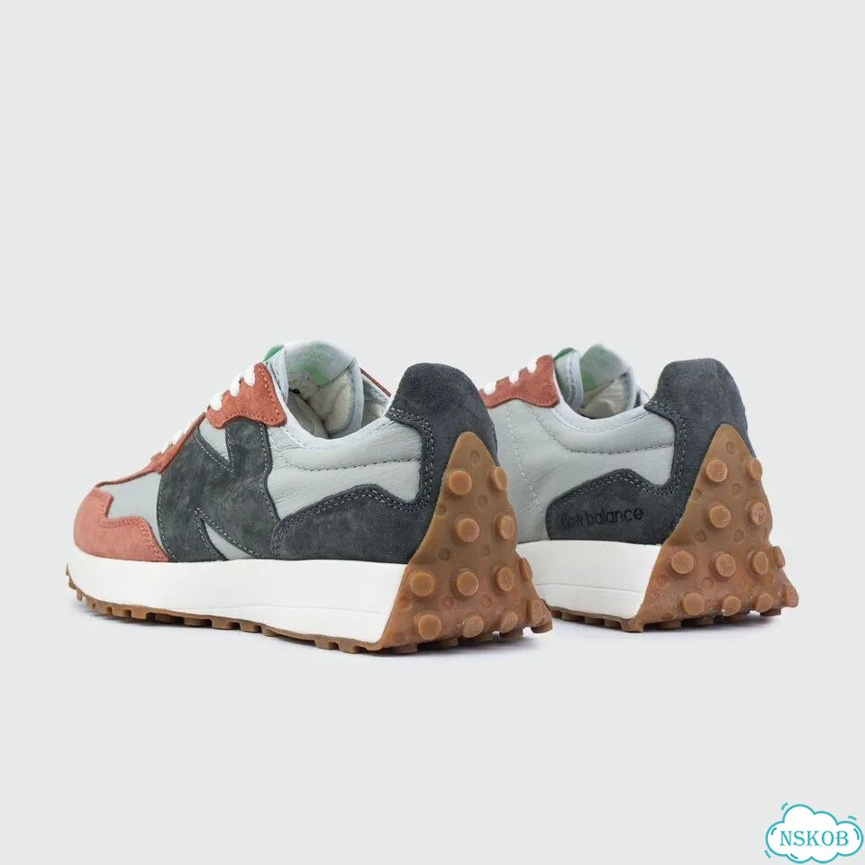 Кроссовки New Balance 327 Brown / Grey фото 3