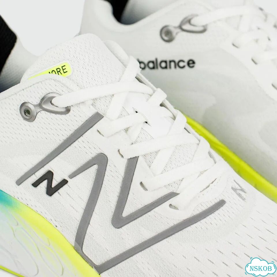 Кроссовки New Balance Fresh Foam x More V4 White Yellow фото 5