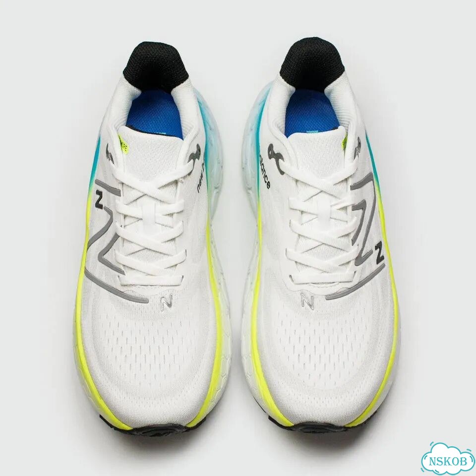 Кроссовки New Balance Fresh Foam x More V4 White Yellow фото 6