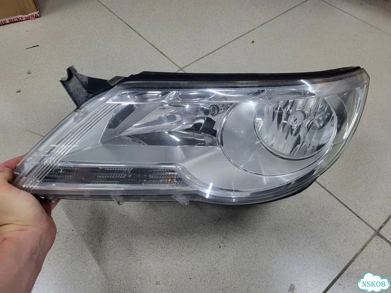 Фара левая Volkswagen tiguan 2008-2011 5n1941031p фото 2