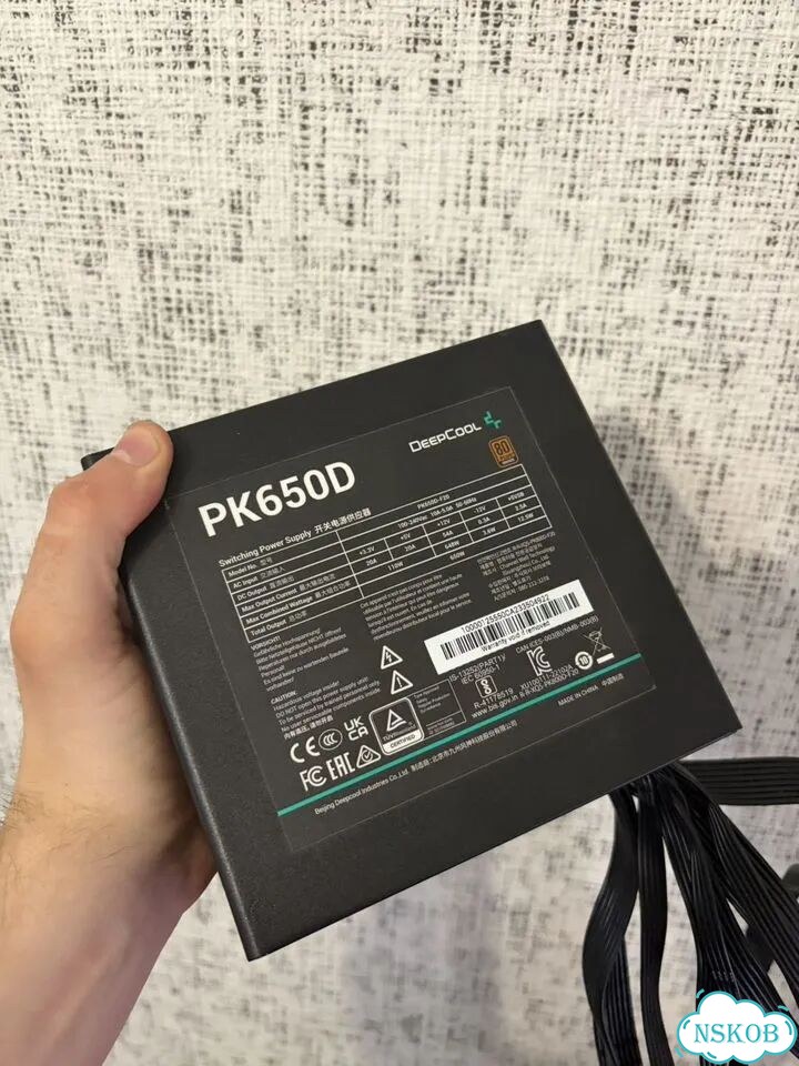 Блок питания deepcool pk650d фото 2