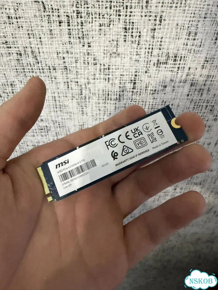 Msi m450 1tb m2 ssd фото 2