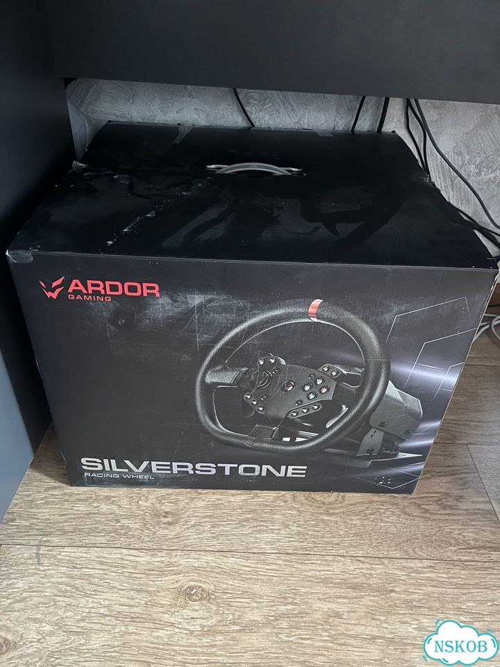 Игровой руль ardor gaming silverstone фото 1