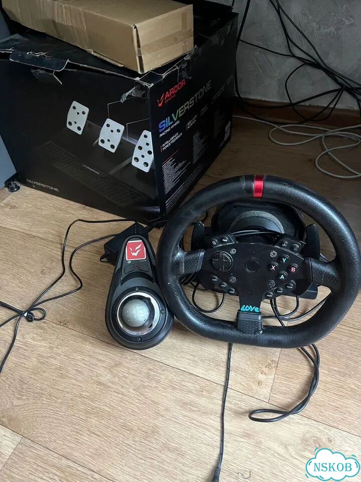 Игровой руль ardor gaming silverstone фото 2