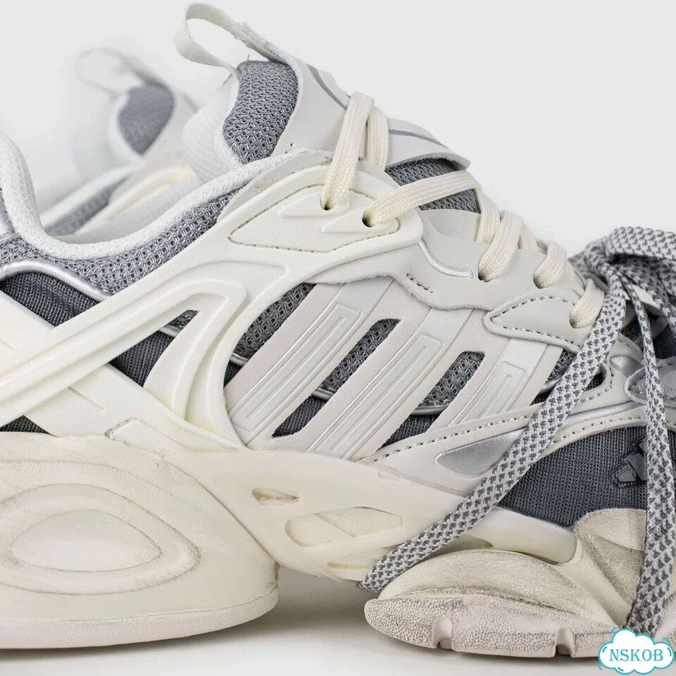 Кроссовки Adidas Vento XLG Deluxe White Silver Met фото 6