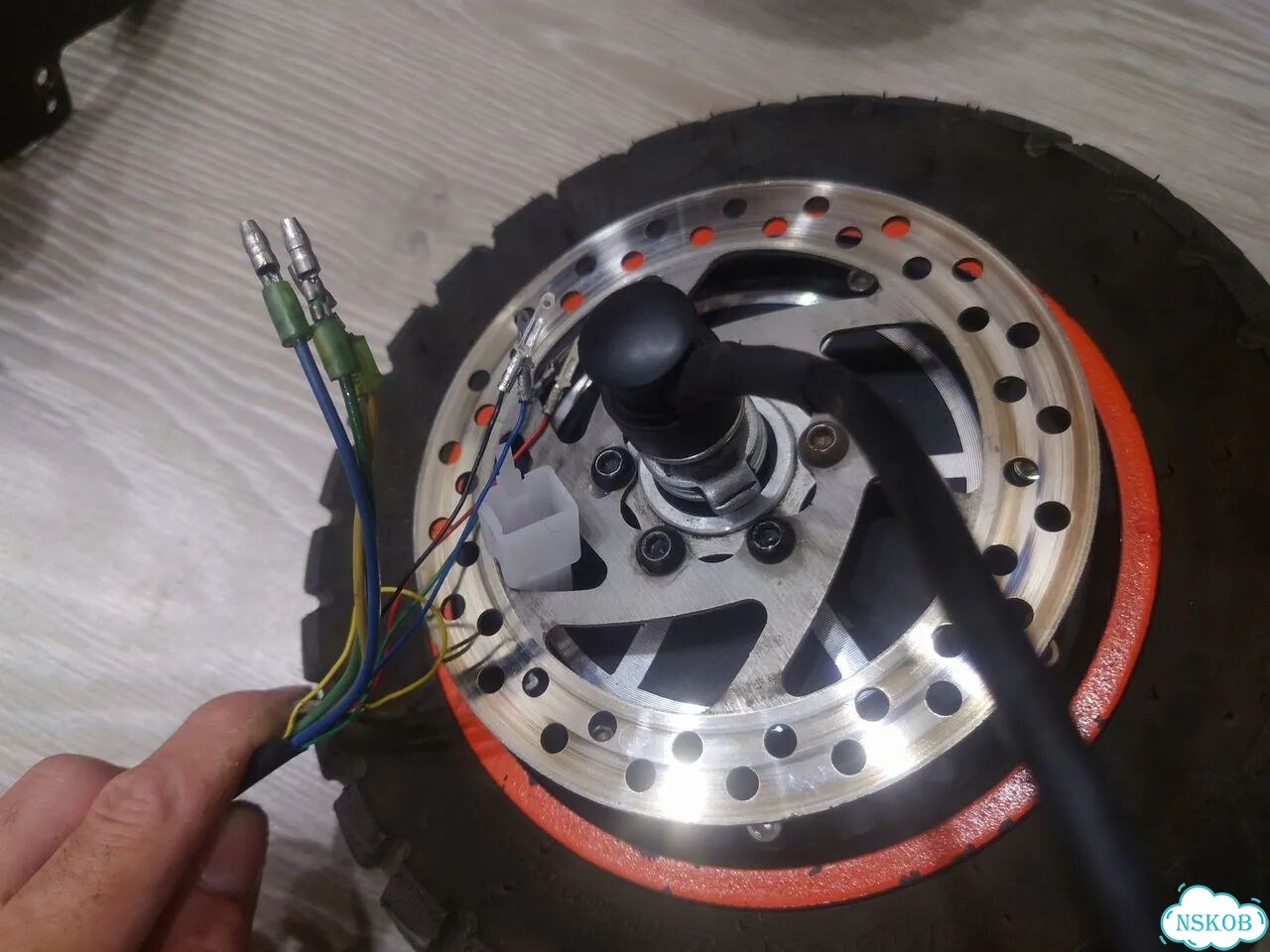 Мотор колесо 48v 600w от kugoo max speed фото 1