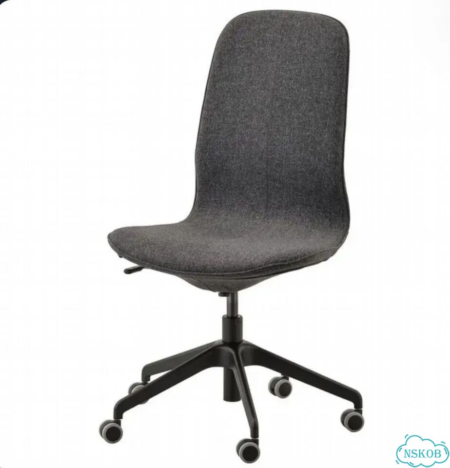 IKEA Офисное кресло, Gunnared dark grey/black фото 1