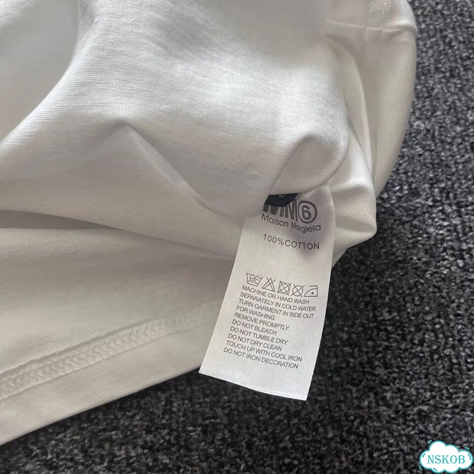 Футболка Maison Margiela белая фото 8