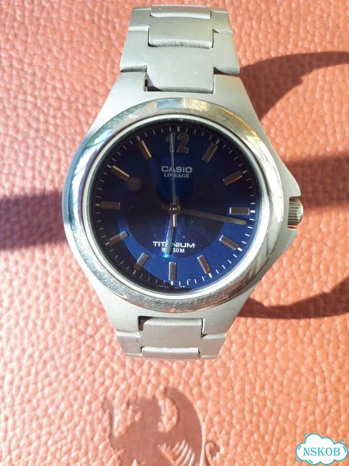 Часы мужские Casio Lineage Titanium LIN-163-2A фото 1