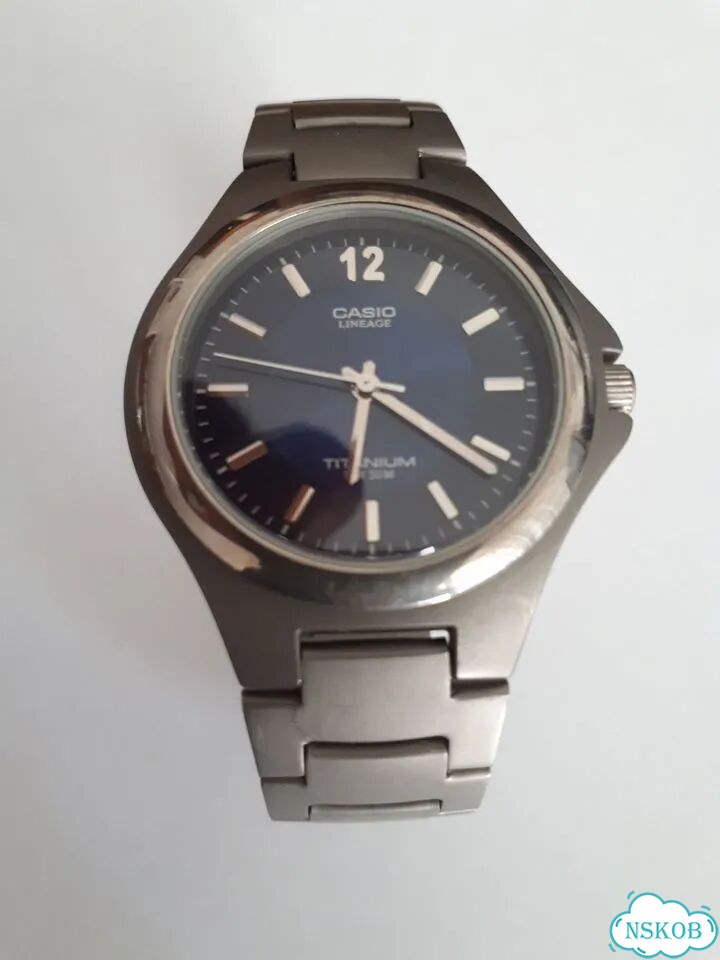 Часы мужские Casio Lineage Titanium LIN-163-2A фото 4