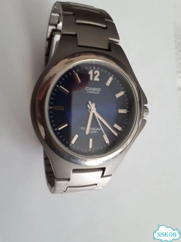 Часы мужские Casio Lineage Titanium LIN-163-2A фото 5