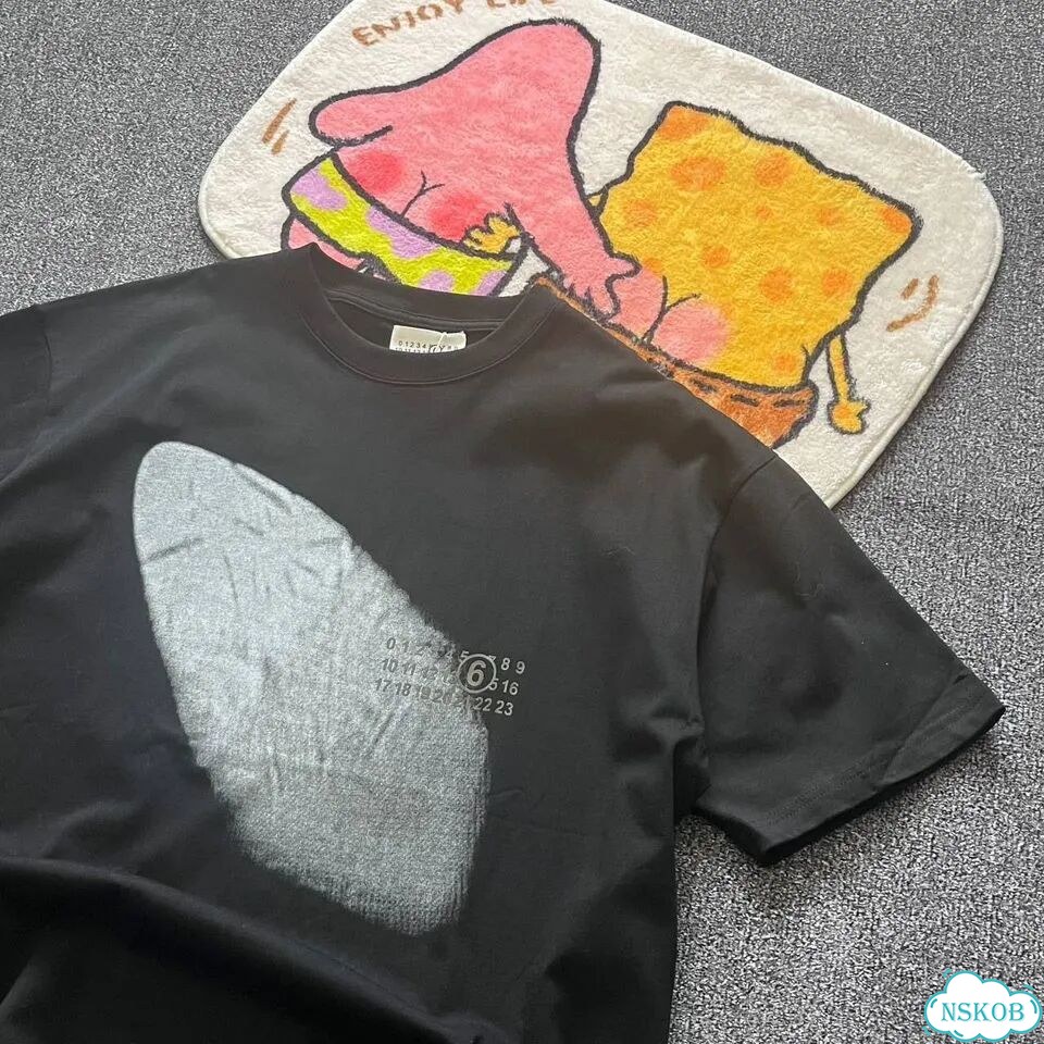 Футболка Maison Margiela черная фото 3
