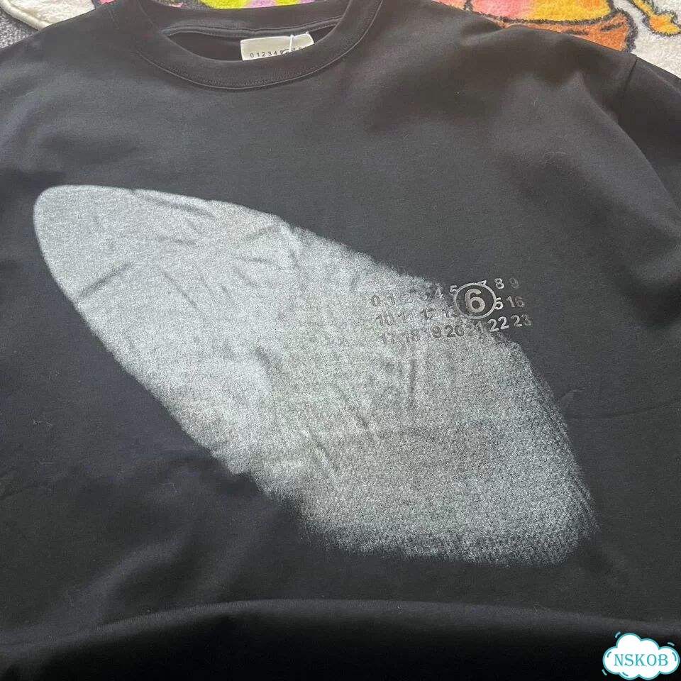 Футболка Maison Margiela черная фото 5