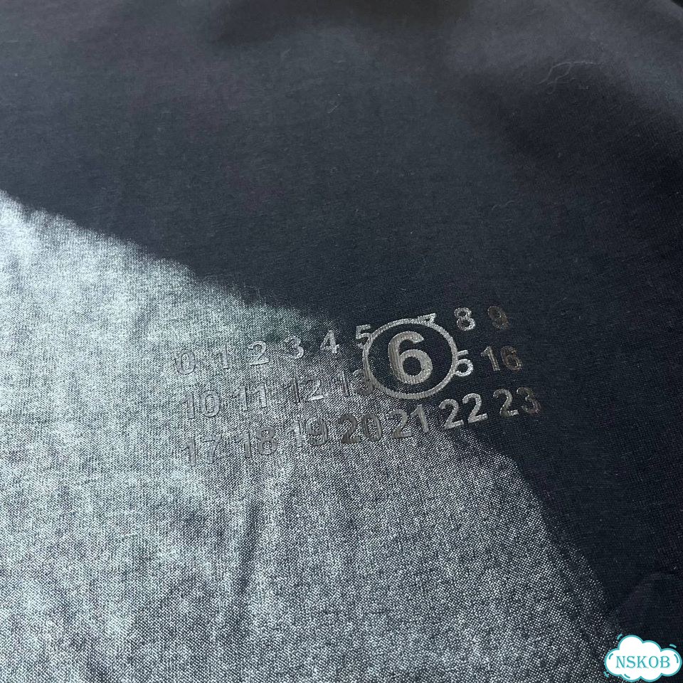 Футболка Maison Margiela черная фото 6