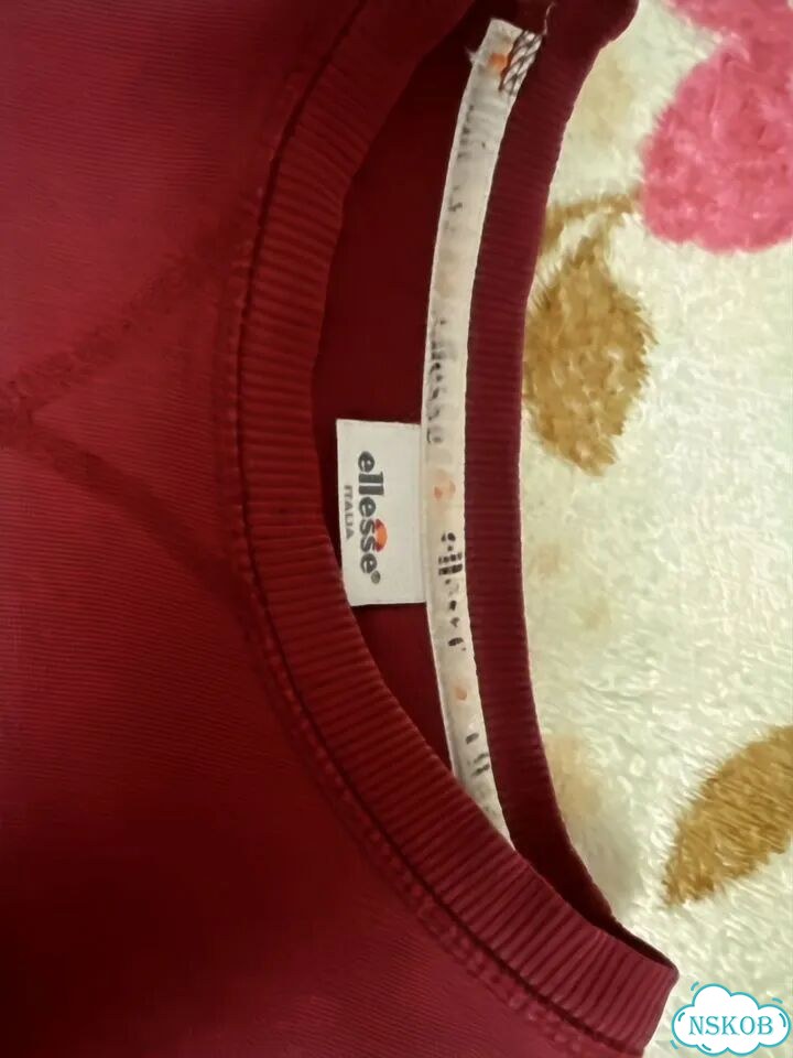 Свитшот ellesse красный фото 3