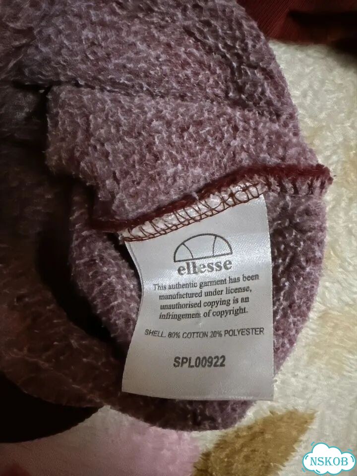 Свитшот ellesse красный фото 4