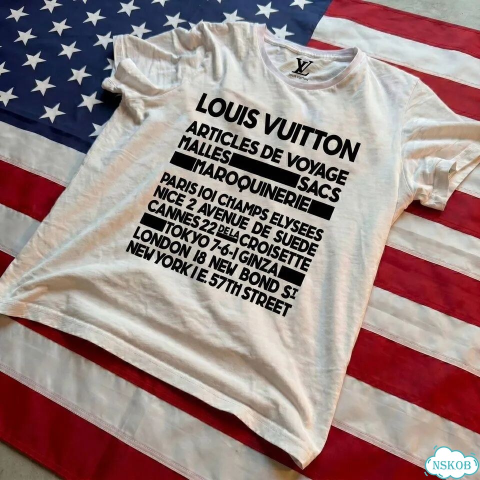 Футболка Louis Vuitton Article De Voyage Tee фото 1