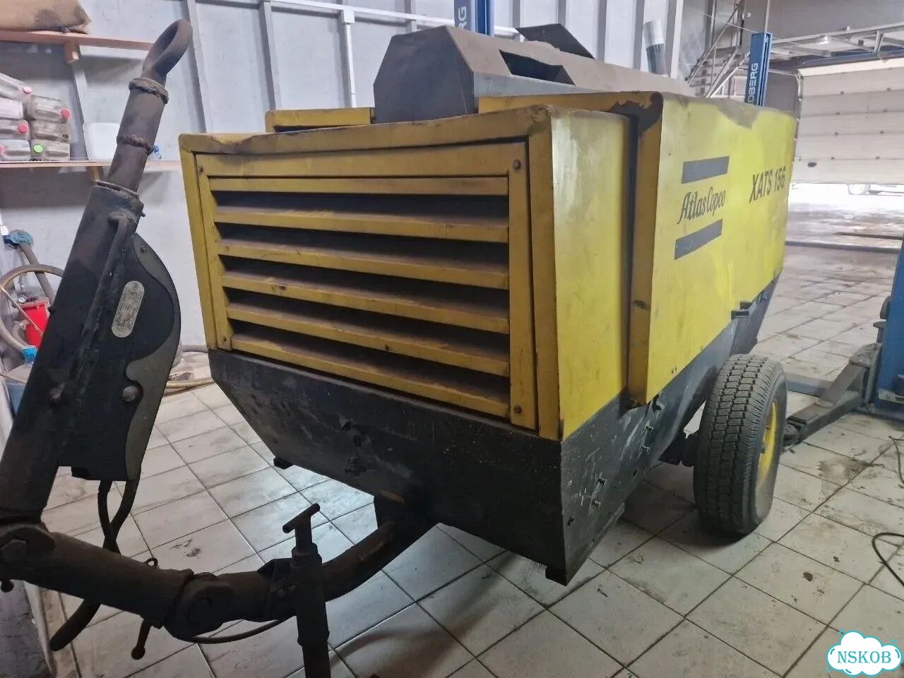 Б/У дизельный xats atlas copco 156 фото 3