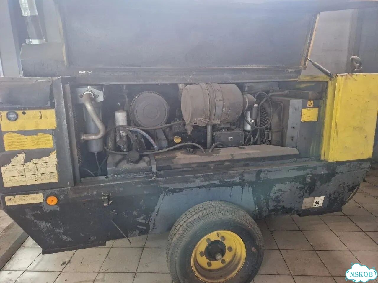 Б/У дизельный xats atlas copco 156 фото 5